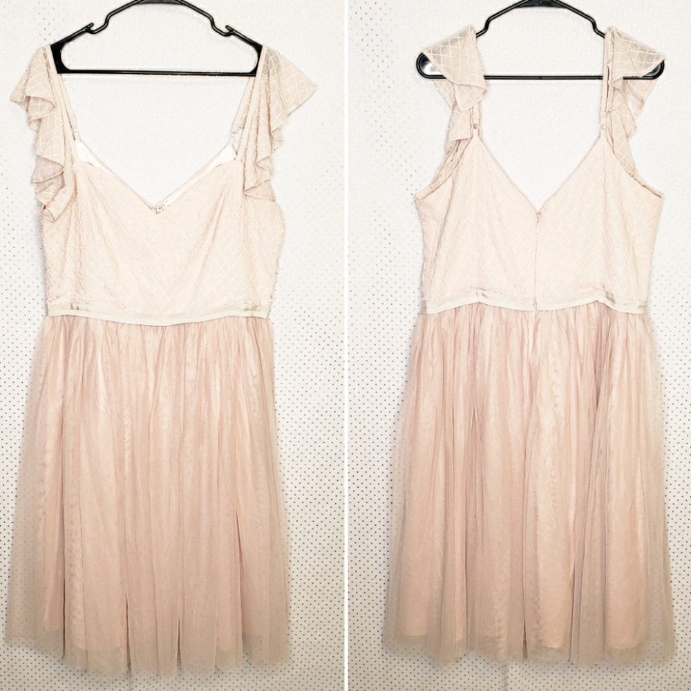 City Chic Beaded Dress Tender Kiss Dress